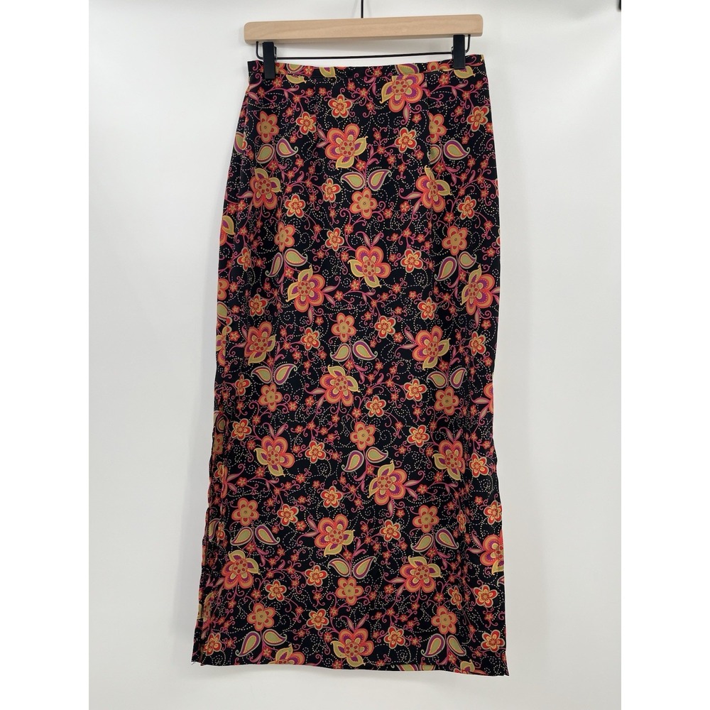 Women's Skirt Vintage 90s Whimsigoth Witchy 90s Grunge Floral 90s Gothic Fairy